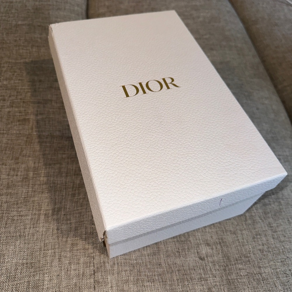 DIOR Empty Shoe BoxWhite Box Authentic Packaging  Display Storage‎